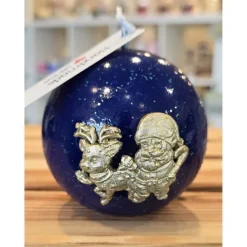 Adventskerzen - Weihnachtskerzen 4-er Set - Blau -