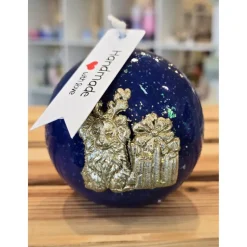 Adventskerzen - Weihnachtskerzen 4-er Set - Blau -