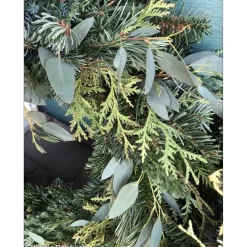 Adventskranz frischer Kranz Naturkranz