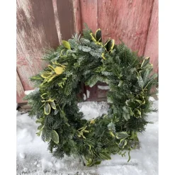 Adventskranz frischer Kranz Naturkranz