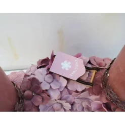 Adventskranz haltbar in altrosa