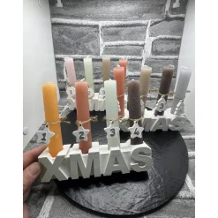 Adventskranz mal anders | XMAS | mit Kerzen | Advent