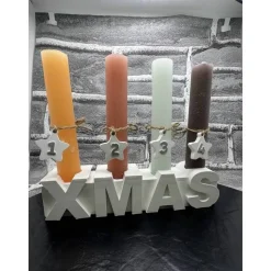 Adventskranz mal anders | XMAS | mit Kerzen | Advent