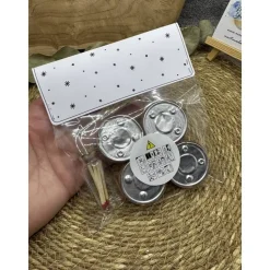 Adventskranz To Go | 4 Teelichter + Streichhölzer | Weihnachten | Advent | Geschenk