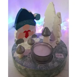 Adventskranz Wichtel