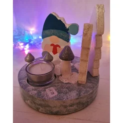 Adventskranz Wichtel