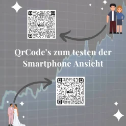 Aktien Etf Geldgeschenk | Personalisiertes Hochzeitsgeschenk | QrCode Geschenkkarte | Bulli