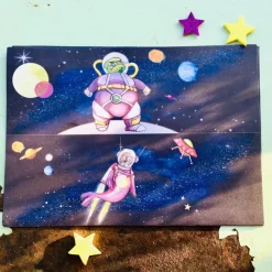 Alienmotive für Dosenwerfen "zum Selbstausdrucken" Dosenbanderolen