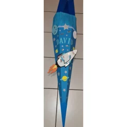 All Weltraum Schultüte Zuckertüte als DIY Set oder in handarbeit hergestellt-personalisiert, individuell