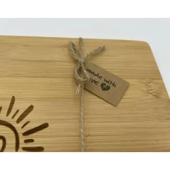 Aloha Frühstücksbrett aus Bambus