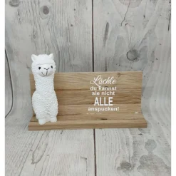 Alpaka aus Raysin mit witzigem Spruch