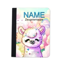 Alpaka Zeugnismappe personalisiert | Zeugnismappe | Zeugnismappe mit Namen | Urkundenmappe