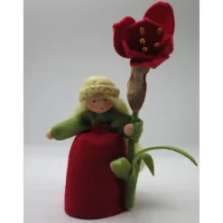 Amaryllis - Blumenkind - Jahreszeitentisch - Waldorf Art - Weihnachten - Winter - Art. Nr. WI2