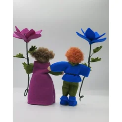 Anemone - Windröschen - Blumenkind - Jahreszeitentisch - Waldorf Art - Handgefertigte Blumenkinder - Sommer - Art.Nr.SO3