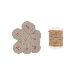 Anhänger Adventskalender inkl. Band