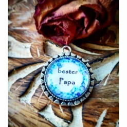 Anhänger Cabochon 20mm bester Papa, Opa, Onkel, Bruder