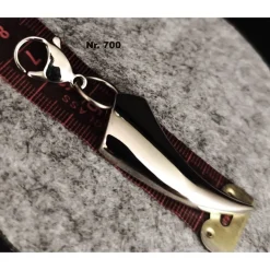 Anhänger für Charivari aus Edelstahl und Stein, Trachtenschmuck