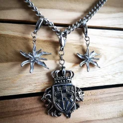 Anhänger für Charivari aus Edelstahl,Trachtenschmuck