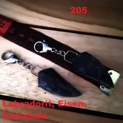 Anhänger für Charivari aus Edelstahl und Stein, Trachtenschmuck