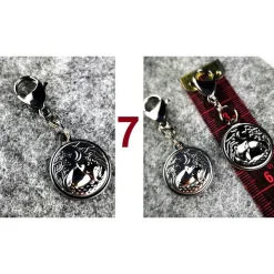 Anhänger für Charivari aus Edelstahl, Trachtenschmuck