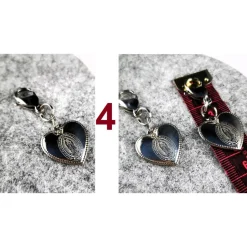 Anhänger für Charivari aus Edelstahl, Trachtenschmuck