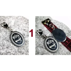 Anhänger für Charivari aus Edelstahl, Trachtenschmuck