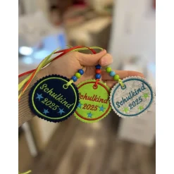 Anhänger für  Schultüte  zum Befestigen an der Schultüte zur Einschulung Schulranzen Tornister