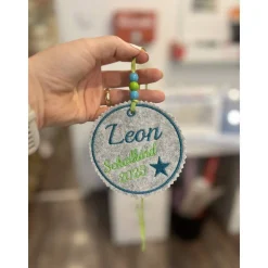 Anhänger für  Schultüte  zum Befestigen an der Schultüte zur Einschulung Schulranzen Tornister