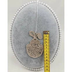 Anhänger Hase in Ei Sand