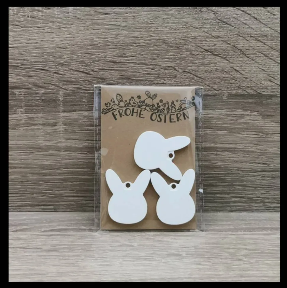 Anhänger Hasenköpfe