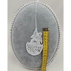 Anhänger Küken im Ei Weiß