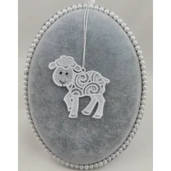 Anhänger Schaf Weiß