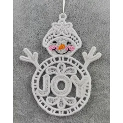 Anhänger Schneemann