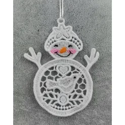 Anhänger Schneemann