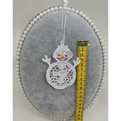 Anhänger Schneemann