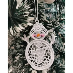 Anhänger Schneemann