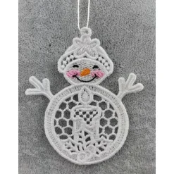 Anhänger Schneemann