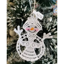 Anhänger Schneemann