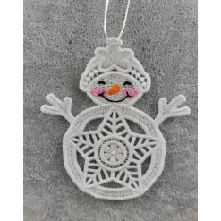 Anhänger Schneemann