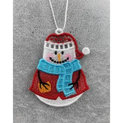 Anhänger Schneemann