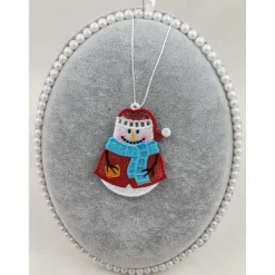 Anhänger Schneemann