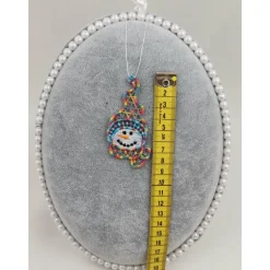 Anhänger Schneemannkopf