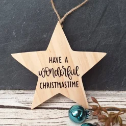 Anhänger Weihnachtsstern ~ Holzstern ~ Deko Stern ~ Weihnachtsdeko