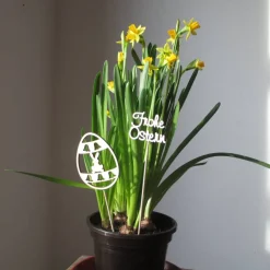 Anhänger-Ei Hase Hoppel aus Holz