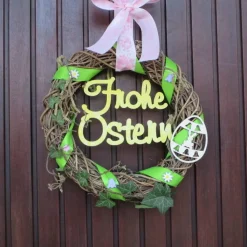 Anhänger-Ei Hase Hoppel aus Holz