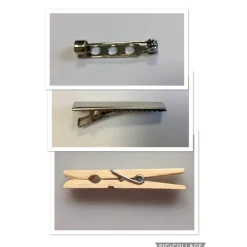 Anstecker-Namensschild-Gästebrosche-Platzkarte-Gastgeschenk-Hochzeit, Herz, Filz, Wunschbeschriftung