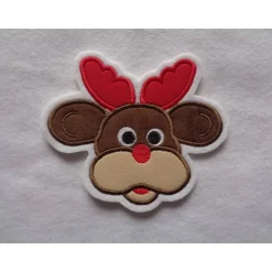 Applikation / Aufnäher süsser Elch ☆ Applikation ☆ Aufnäher☆