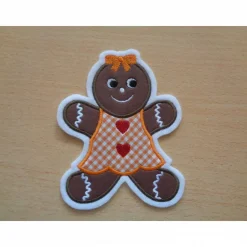 Applikation / Aufnäher süsse Lebkuchenfrau ☆ Applikation ☆ Aufnäher☆