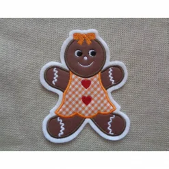 Applikation / Aufnäher süsse Lebkuchenfrau ☆ Applikation ☆ Aufnäher☆