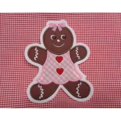 Applikation / Aufnäher süsse Lebkuchenfrau ☆ Applikation ☆ Aufnäher☆